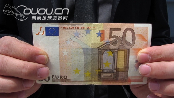 eu25,一张50欧元的钞票,大面额!a 50 euro note
