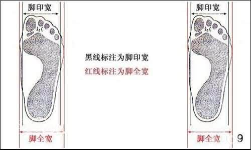 【新人必看】脚型测量图解——购鞋须知!