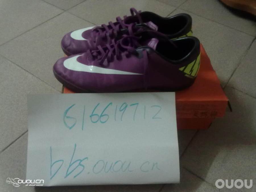 紫色刺客7平底足球鞋~!!大优惠!!益街坊!