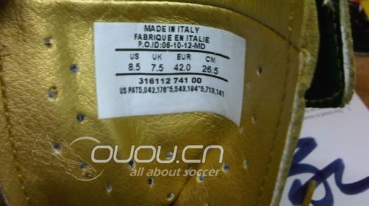 Nike Air legend 4星意大利 金色版