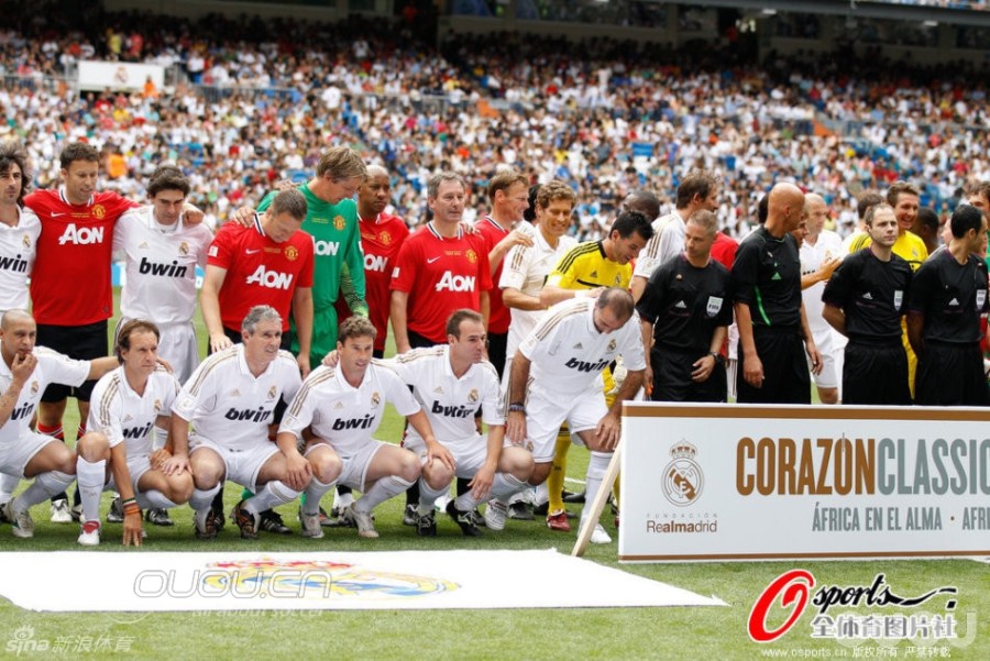 皇马曼联元老赛集锦