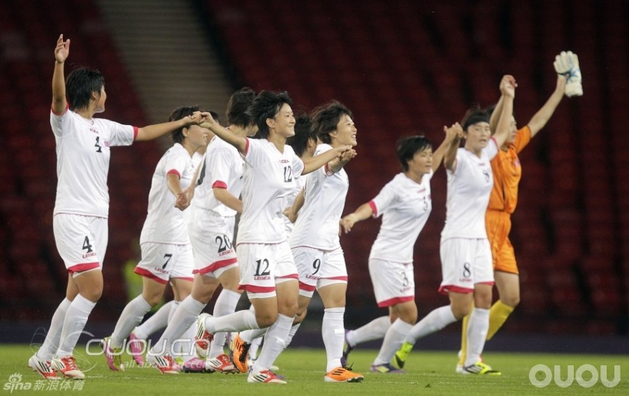 朝鲜女足f50配色大集合