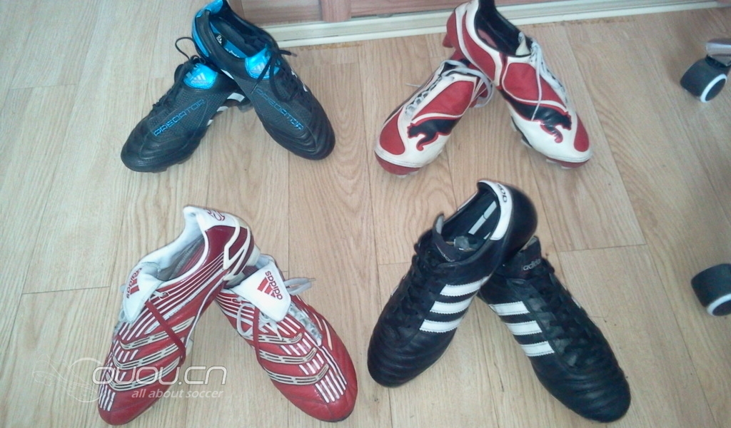 天不好,晒晒俺的实战鞋