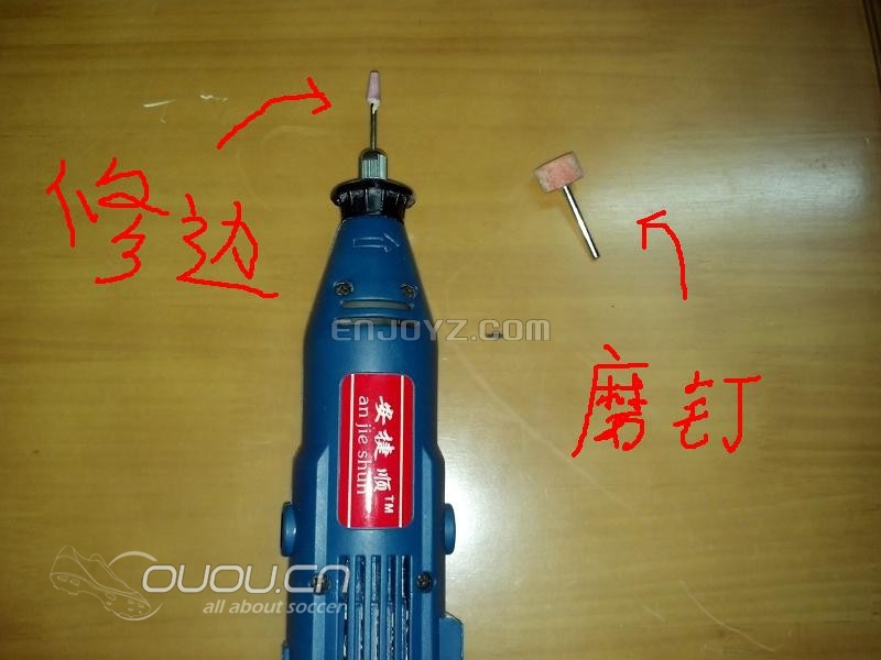 {转}神级磨钉~~史上最完美家庭DIY磨钉~~ Predator LZ TRX FG +磨钉—-原作:taylor39