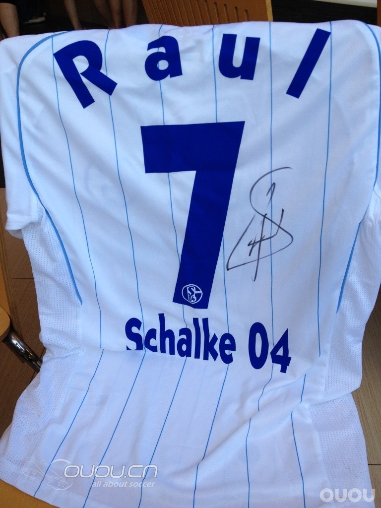【绝版劳尔签名】续集之签名球衣