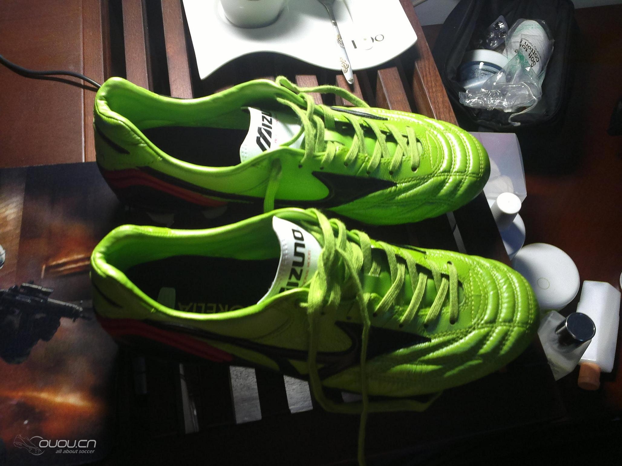 媳妇送的骚绿战靴 WAVE KR