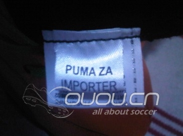 puma鞋舌标签”PUMA ZA IMPORTER“何解?!