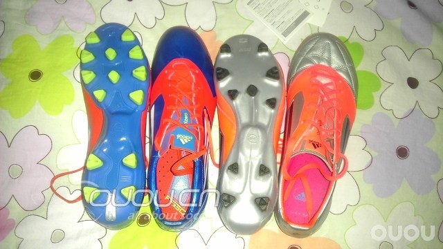 明天去水滴外场踢球,超人配色的F50也到了,哈哈