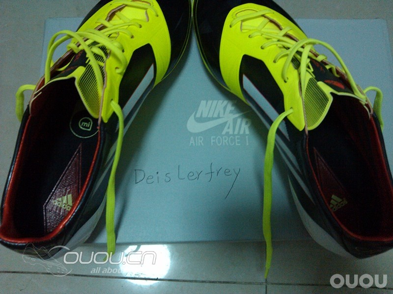 入手第一双顶级F50 adizero FG