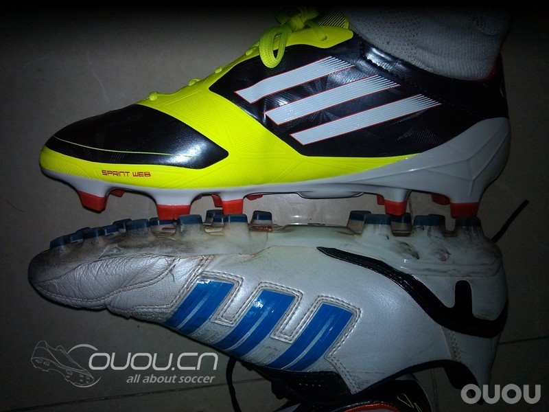 入手第一双顶级F50 adizero FG