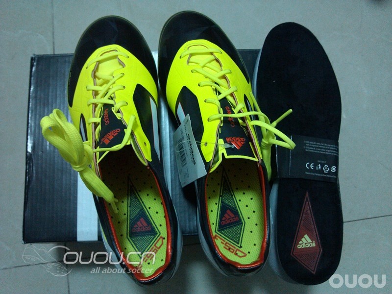 入手第一双顶级F50 adizero FG