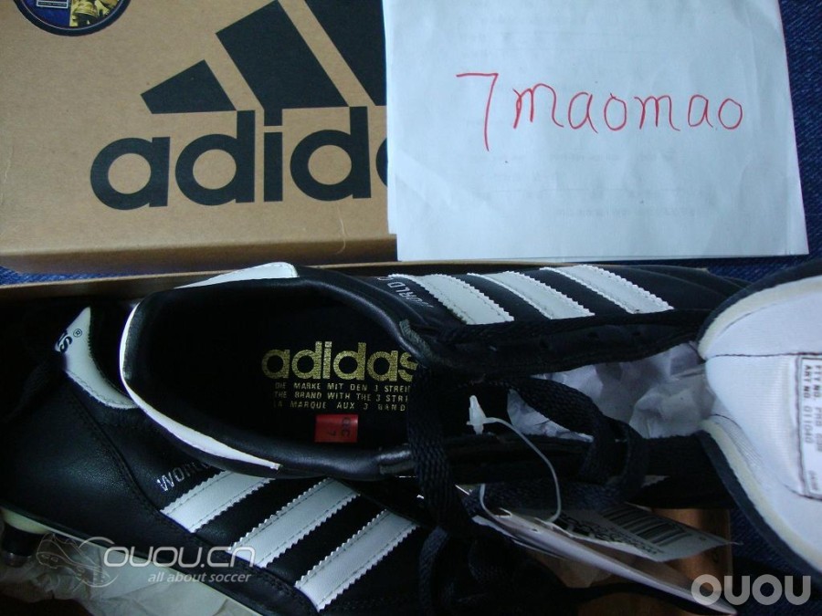 爷爷辈的鞋子——adidas world cup——求鉴定。