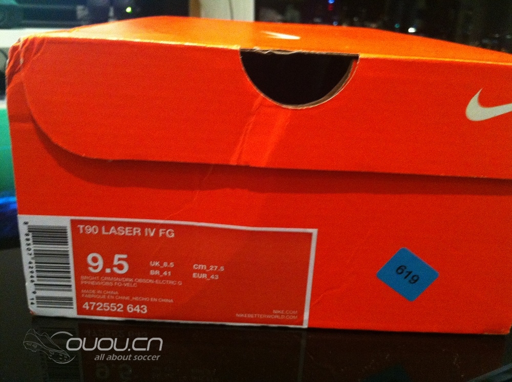 boxing day,伦敦niketown 75镑购入T90 Laser IV 算不算白菜??