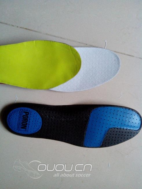 屌丝装备大逆袭!!! 自制poron减震鞋垫+ 鸡血后跟减震片