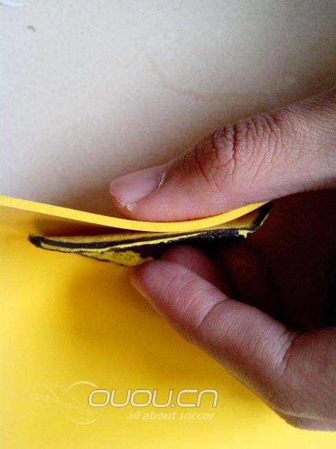 屌丝装备大逆袭!!! 自制poron减震鞋垫+ 鸡血后跟减震片