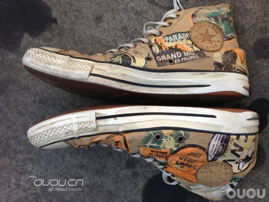 发现一个清洁鞋子的方法~