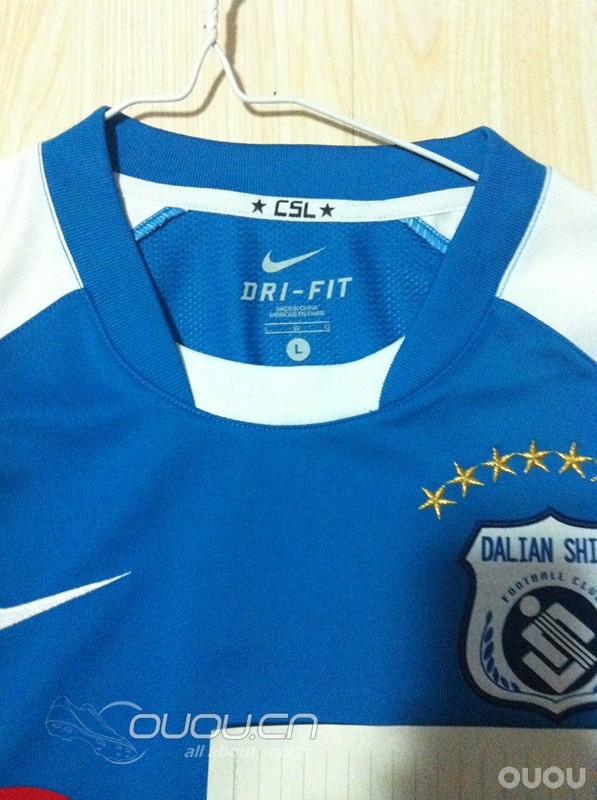 大连实德球员落场比赛球衣 原汁原味哈哈 八星大连 这才叫大连