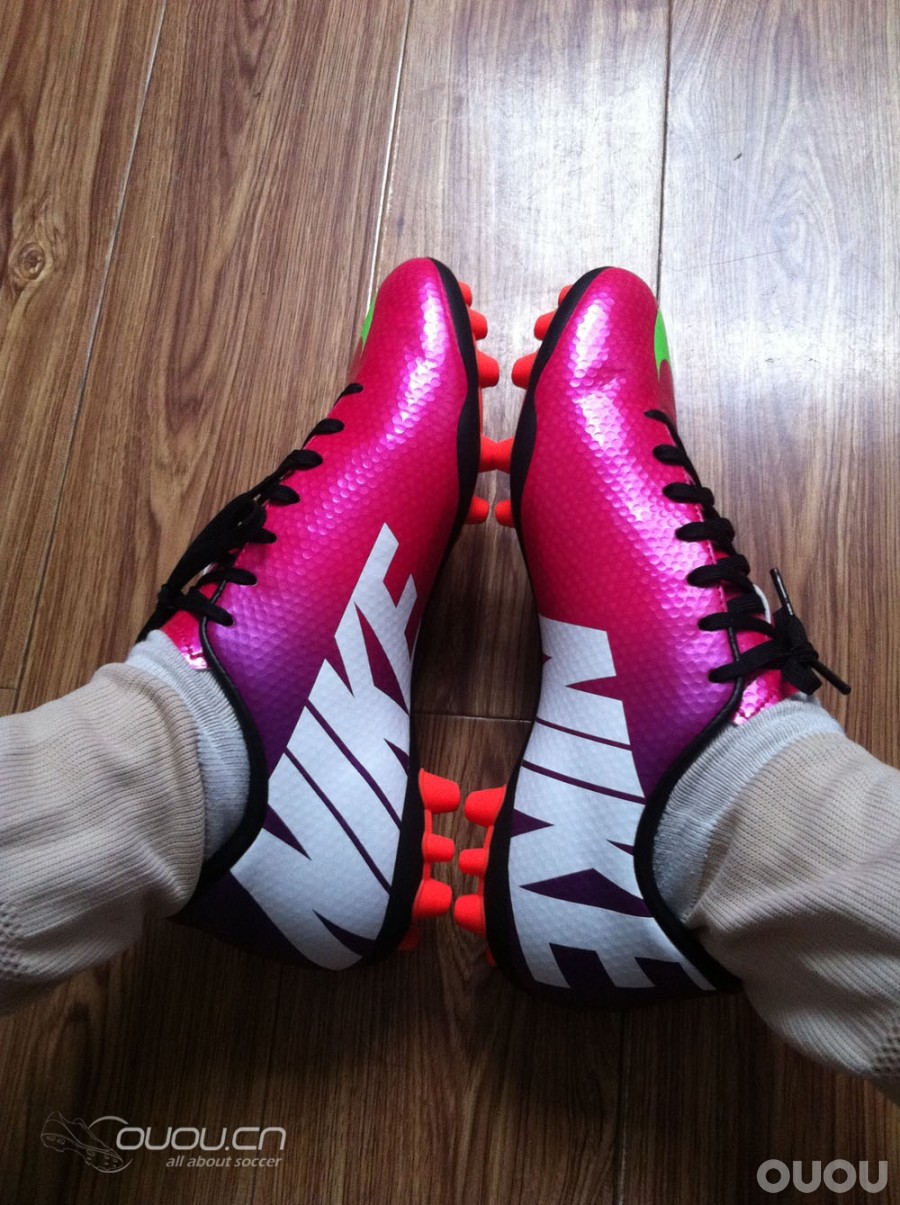 今天刚刚收到的刺客9 上脚试穿