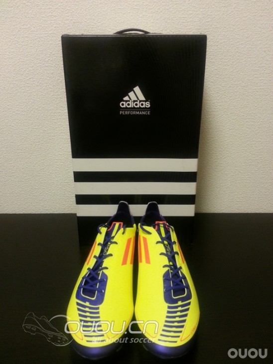 adidas f50 adizero prime fg 黄/红/紫