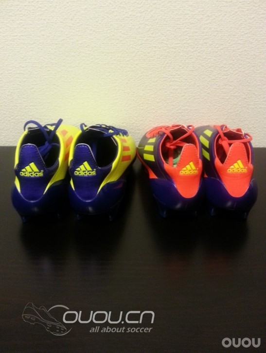 adidas f50 adizero prime fg 黄/红/紫