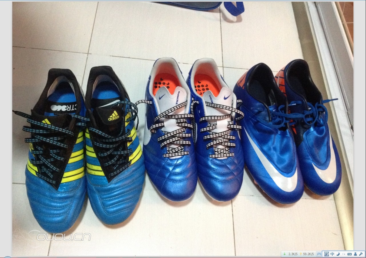 我的三双爱靴,蓝色系 无高端 新手晒鞋勿喷