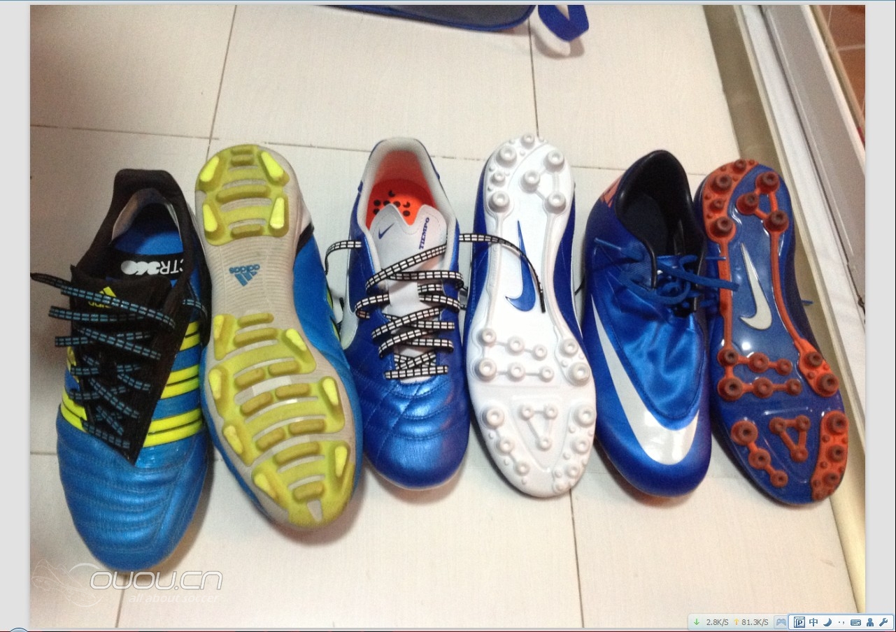 我的三双爱靴,蓝色系 无高端 新手晒鞋勿喷