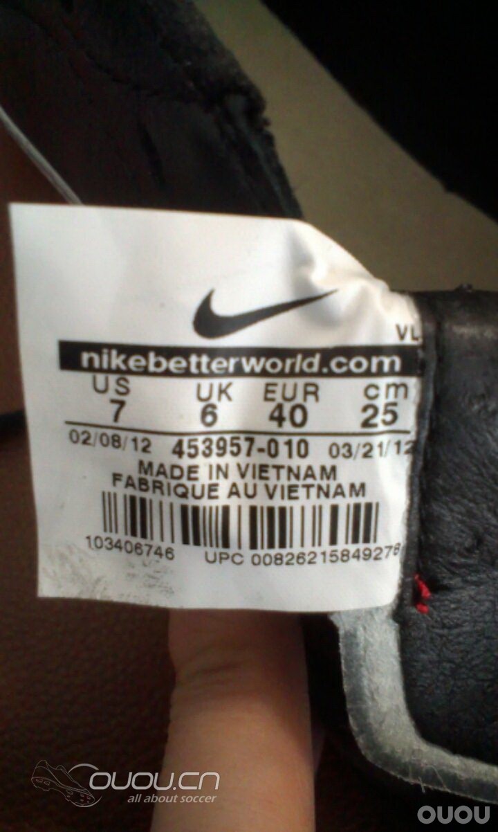 NIKE tiempo flight AG 高端传奇人草足球鞋 453957 010【求证是否正品】