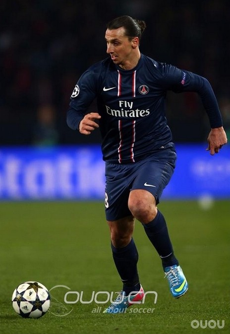 欧冠球鞋进球榜(截止2013年4月6日)