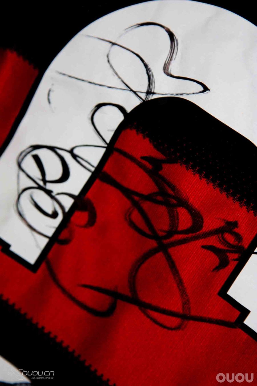 (重新编辑,上合影了)晒晒我的收藏,11年北京意大利超级杯,米兰众球员签名球衣