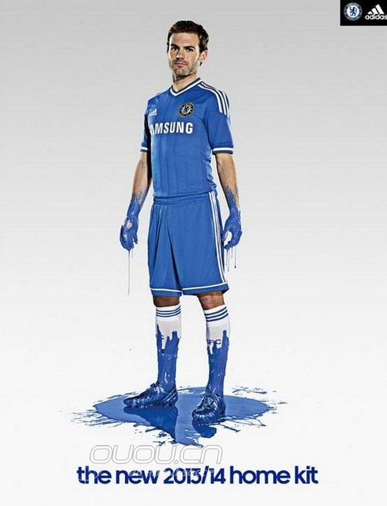 切尔西13-14赛季主场球衣发布