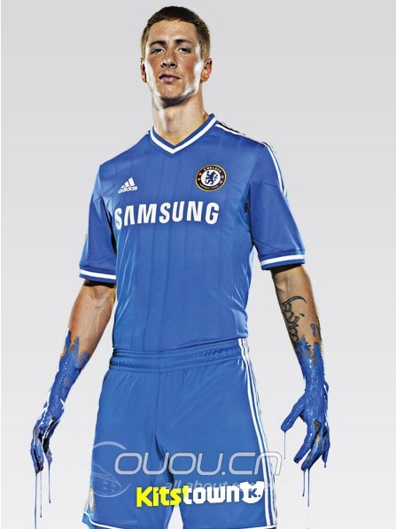 切尔西13-14赛季主场球衣发布