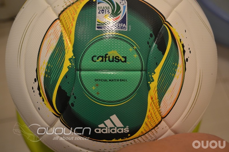 求鉴定!!!!刚买的联合会杯比赛用球!!!!麻烦各路高手来看一下!!!!