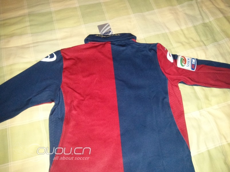 虽然冷门但是精彩!ASICS出品热那亚11-12赛季主场球员版~~