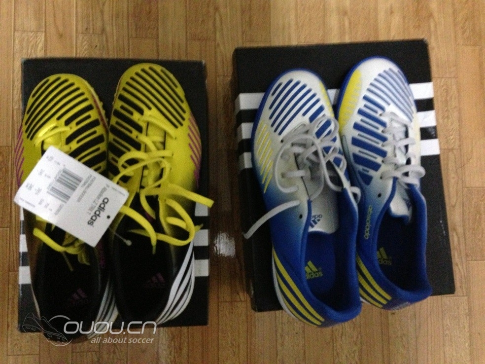 帮队友买的两双TF 球鞋!