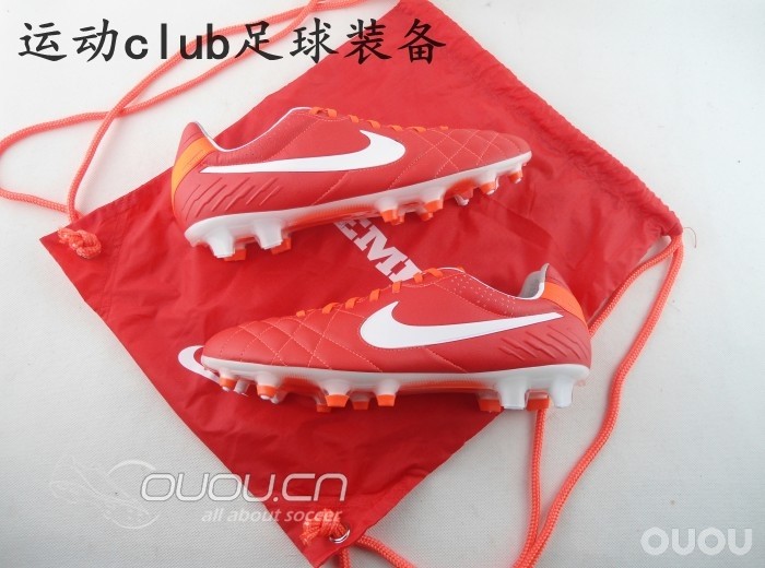 专柜正品 NIKE Tiempo Legend IV FG ACC 漂亮红色到货