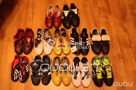 也来晒晒我的足球战靴