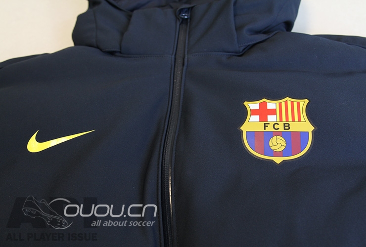 巴萨12-13赛季球员版棉服