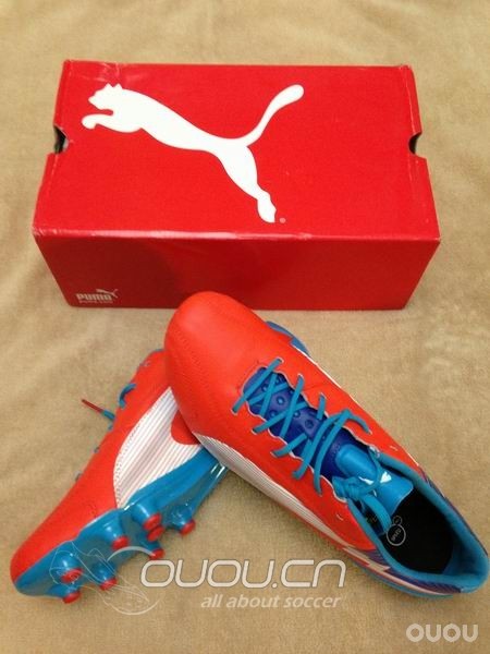 【爱踢低价】Puma evoSPEED 1 K FG Boots/彪马evoSpeed 1顶级FG(JP270/UK8/EUR42)