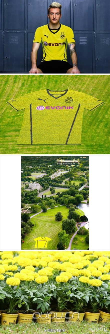 多特蒙德新球衣发布