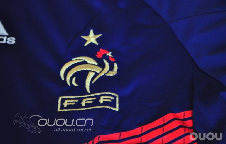 求鉴定法国队2010世界杯版主场球衣