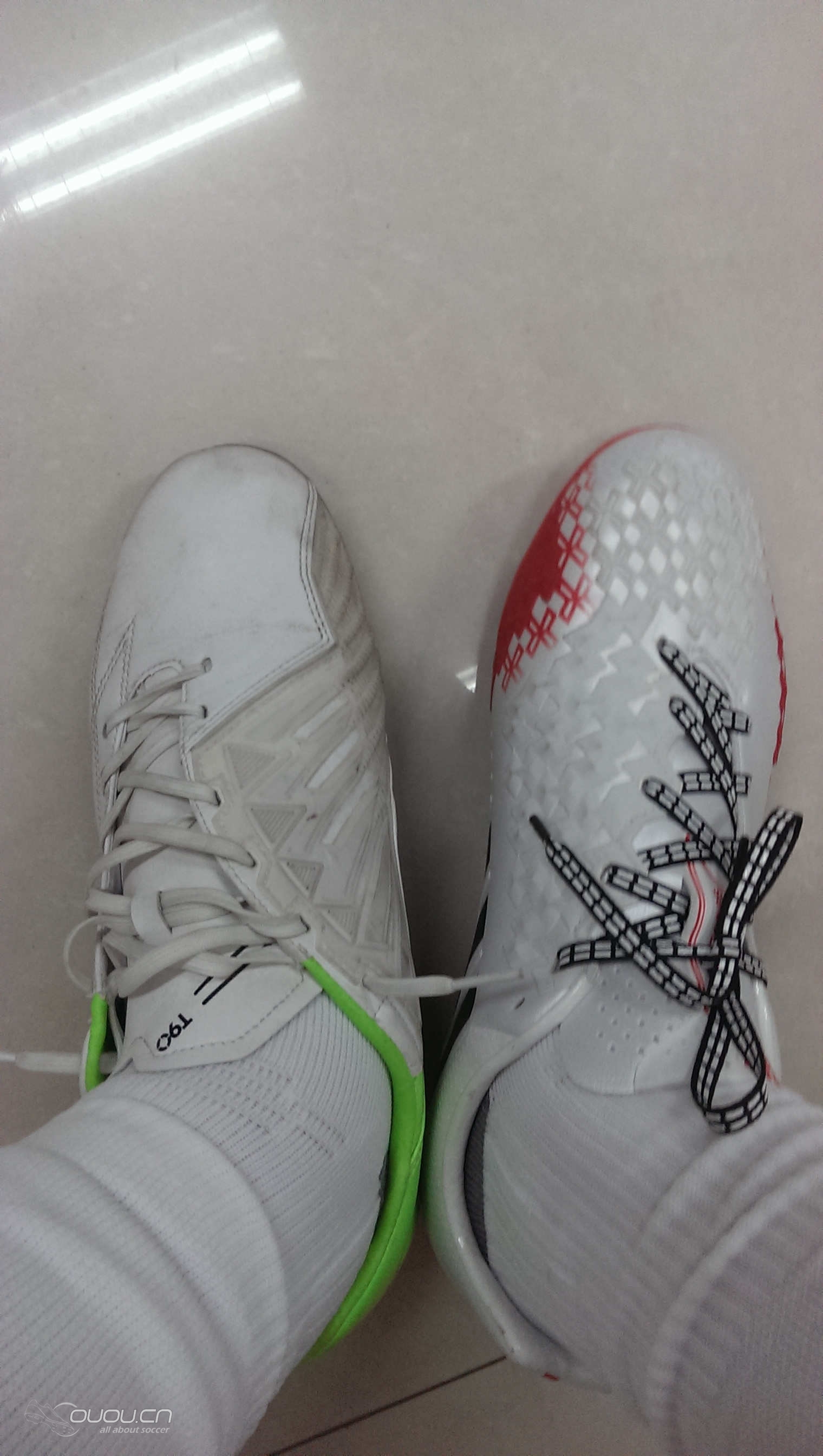 Adidas Predator LZ HG 猎鹰13  白红