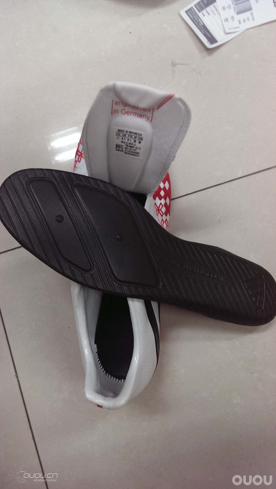 Adidas Predator LZ HG 猎鹰13  白红