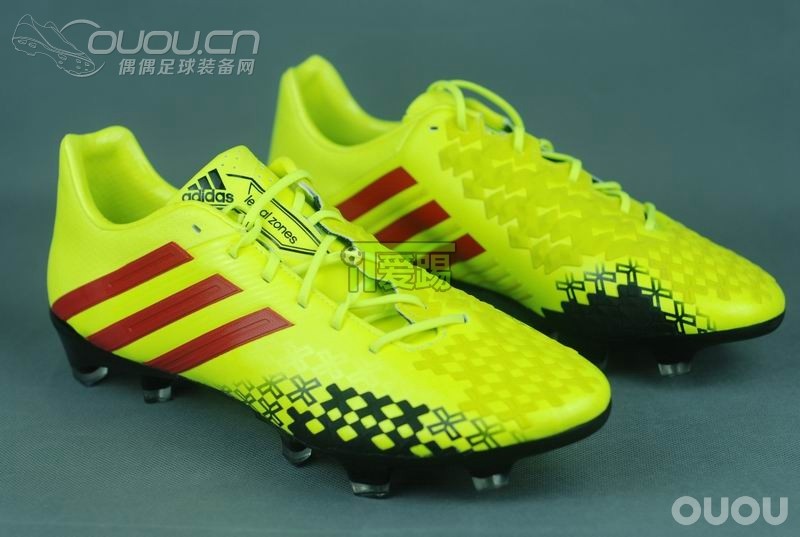 【爱踢首发高清】Adidas Predator LZ FG顶级新猎鹰新配色,番茄和鸡蛋都在~
