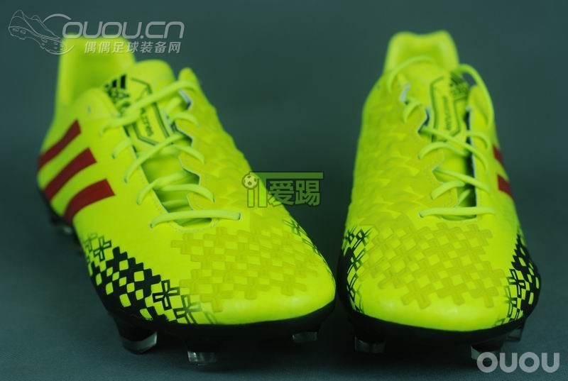 【爱踢首发高清】Adidas Predator LZ FG顶级新猎鹰新配色,番茄和鸡蛋都在~