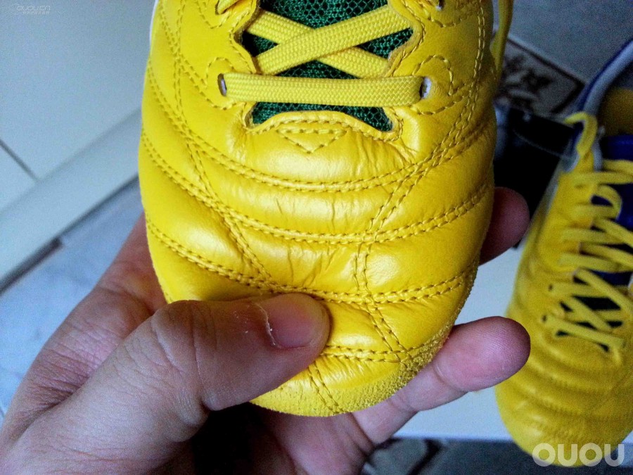 新入里格拉3代顶级袋鼠皮亮黄色,大家共赏~!