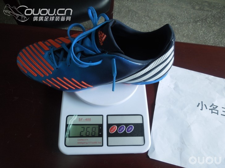 又找到几张球鞋的称重照,更新尺码~~~