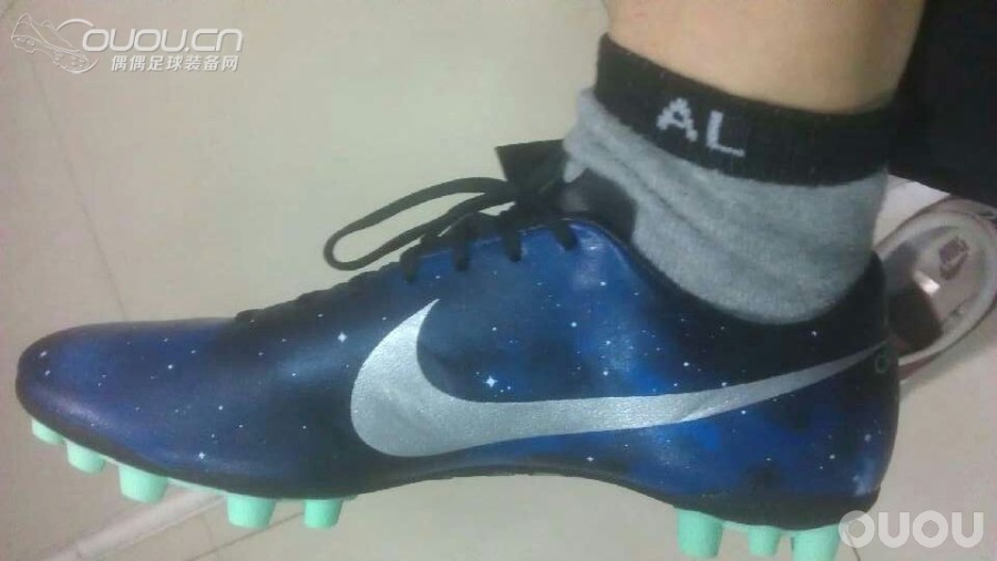 试穿星空蓝AG次顶