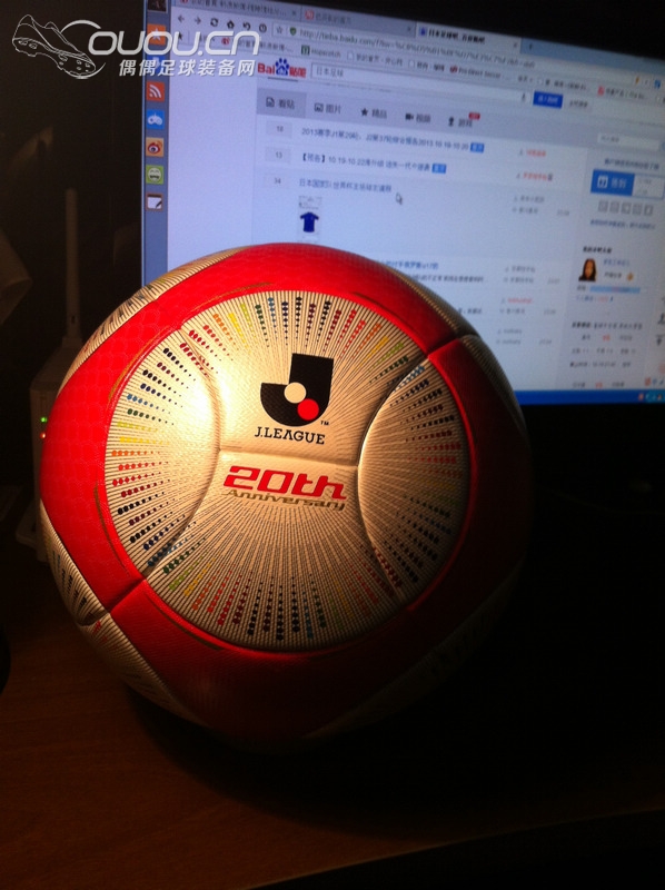 首发 超限量 日本J联赛20周年纪念用球TANGO 12 KOTOHOGI