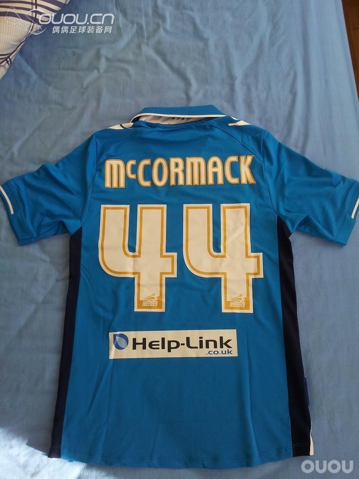 Leeds United 2nd away shirt—–with M44 printing