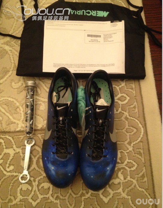 刺客9 星空 顶级 混钉SG CR7 到家了